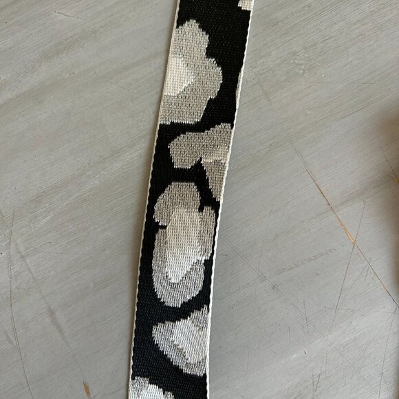 Reversible Leopard Print Wide Detachable Purse Strap Adjustable - Picture 3 of 7